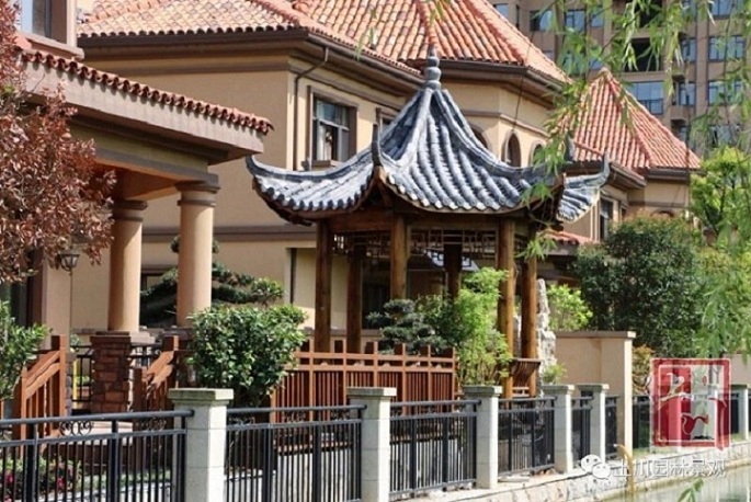 常德上川園林景觀工程有限公司,別墅庭院,小橋流水、假山,水池凈化,溫泉,防腐木,碳化木,花園木,亭子,木屋