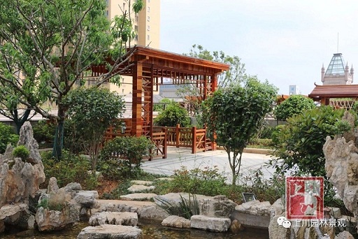 常德上川園林景觀工程有限公司,別墅庭院,小橋流水、假山,水池凈化,溫泉,防腐木,碳化木,花園木,亭子,木屋